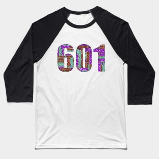 Jackson, Meridian, Hattiesburg, and the 601 Baseball T-Shirt